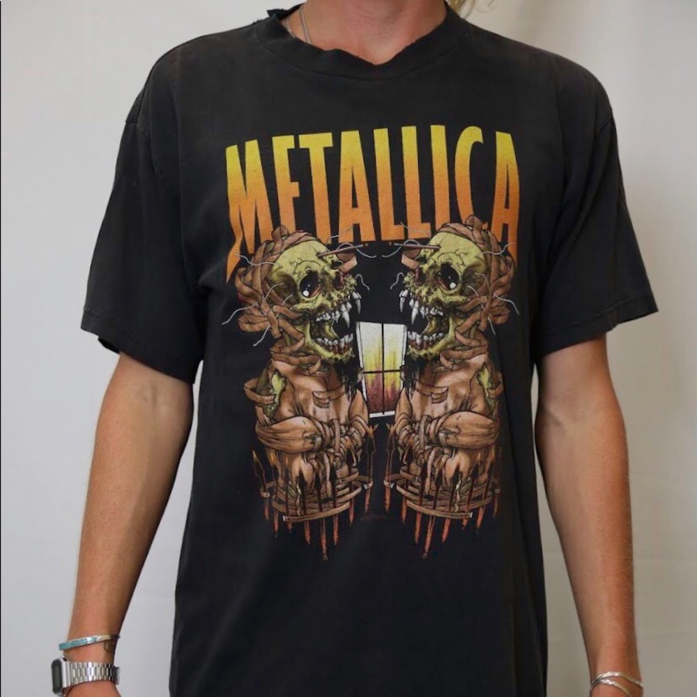 Vintage Metallica Rock Tee